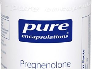 Sentence with replaced product name: Pure Encapsulations - Pregnenolone 30 mg supplement, 60 capsules.