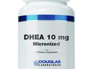 Pure Encapsulations DHEA 10 mg dietary supplements, containing 100 vegetarian capsules.