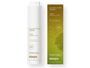 Clear & Pure Cream - Ela Spa aginst white background.