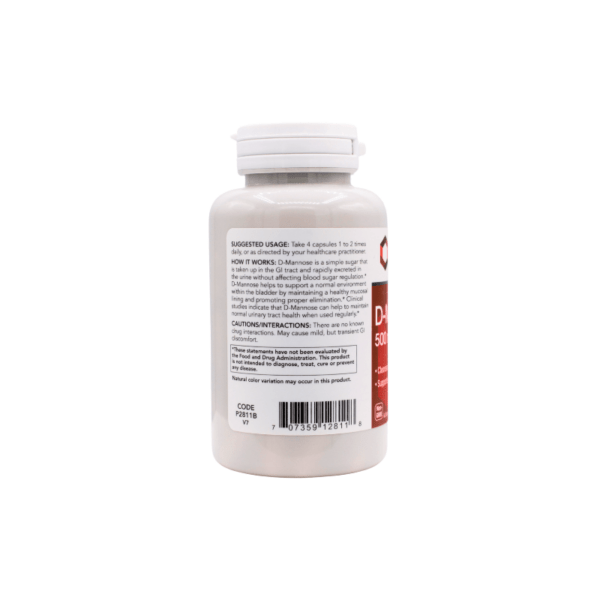 D-Mannose 500mg - Image 3