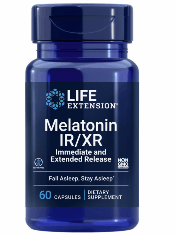 Melatonin IR/XR 1.5mg Life Extension