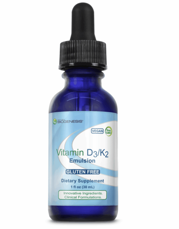Vitamin D3-K2 Emulsion Nutra BioGenesis