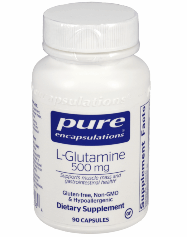 L-Glutamine 500mg Pure Encapsulations