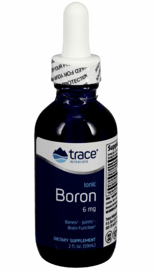 Liquid Ionic Boron 6mg Trace Minerals Research