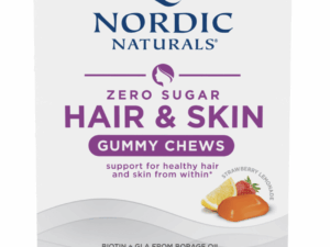 Zero Sugar Hair & Skin Gummy Chews Nordic Naturals