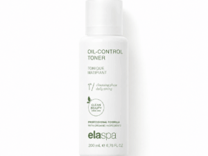 Elaspa Oil control toner agains white background.