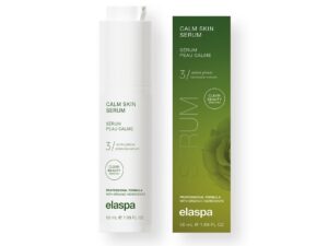 The Elaspa calm skin serum against white background.