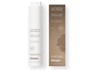 Elaspa Lactobionic Acid Cream against white background.