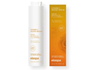 Elaspa Vitamin C Repair serum against a white background.